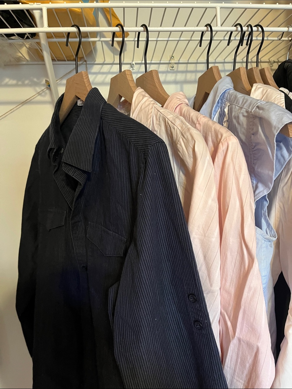 Calvin Klein Striped Button-Down Shirts